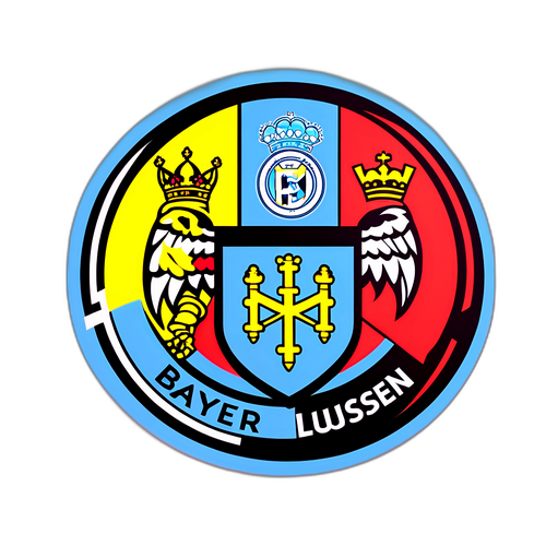 맨시티와 바이에른 레버쿠젠의 맞대결 스티커