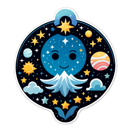 Celestial Dream Big Sticker