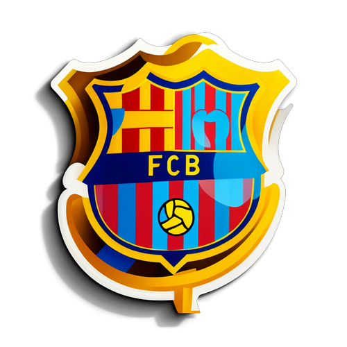 Stylizované logo FC Barcelona