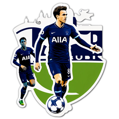 Tottenham Spurs Sticker Design