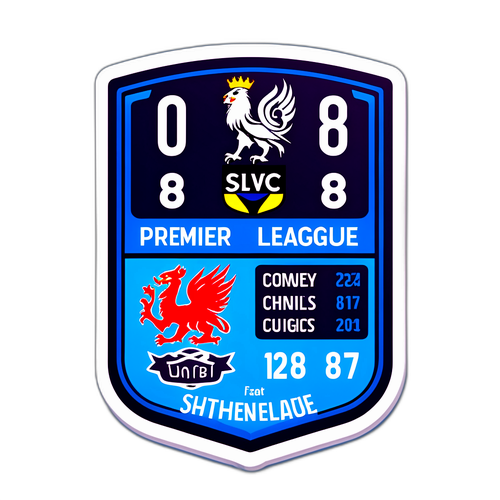 สติกเกอร์ตารางพรีเมียร์ลีก