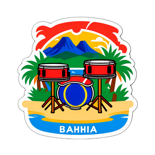 Sticker Divertido Bahia de Feira