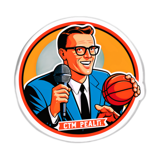 Vintage Sports Commentary Sticker