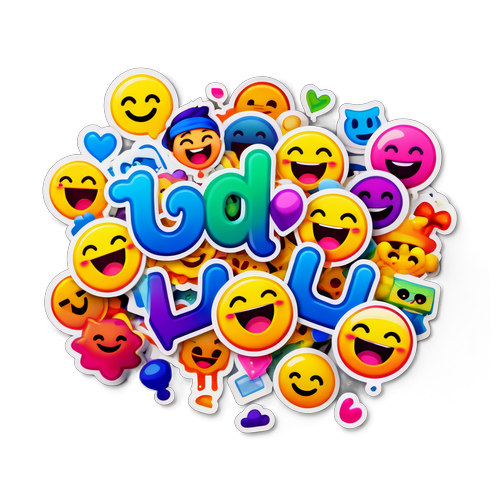 LOL in Bunt: Die Farbenfrohe Emojis, Die Jeden Zum Lachen Bringen!