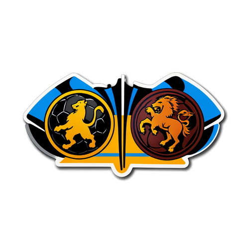 Fußballteams Atalanta und Roma im spannenden Match