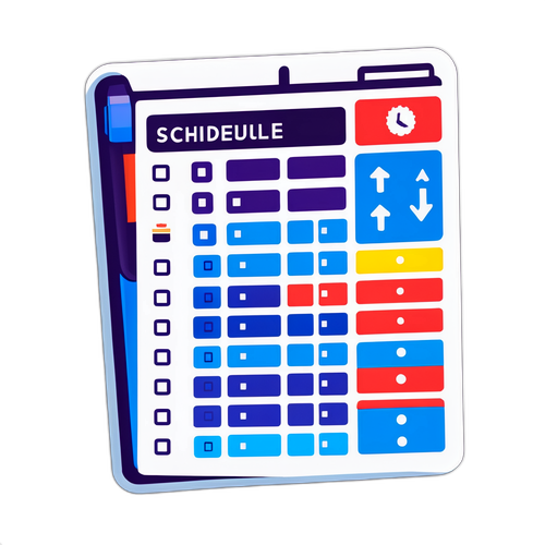 Інфографіка на наліпці з графіком роботи "DTEK"