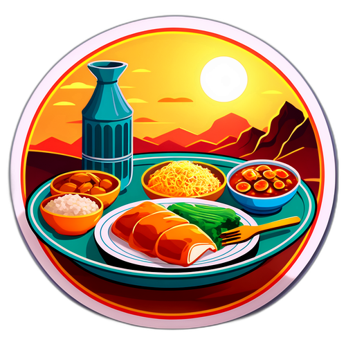 Set Makanan Imsak Tradisional pada Waktu Subuh