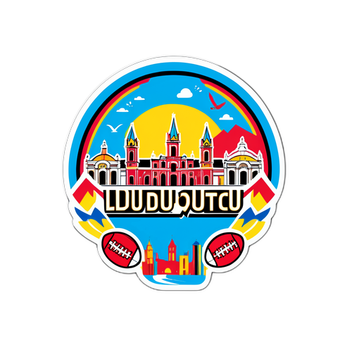 Desenho LDU Quito como símbolo de sucesso esportivo