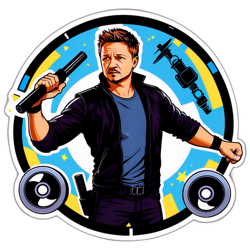 Makapangyarihang Ilustrasyon ni Jeremy Renner