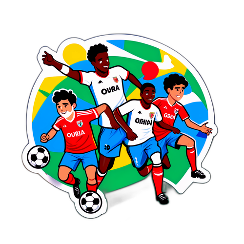 Ilustrație jucătoare de fotbal