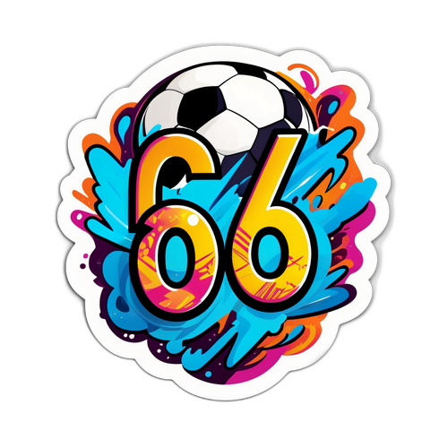 Adesivo Bola de Futebol 6910