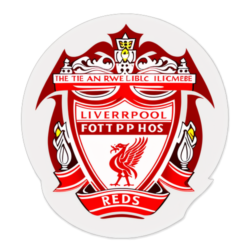 Nostalgiczne Logo Liverpoolu "The Reds!" - Retro Styl, Który Podbije Twoje Serce!