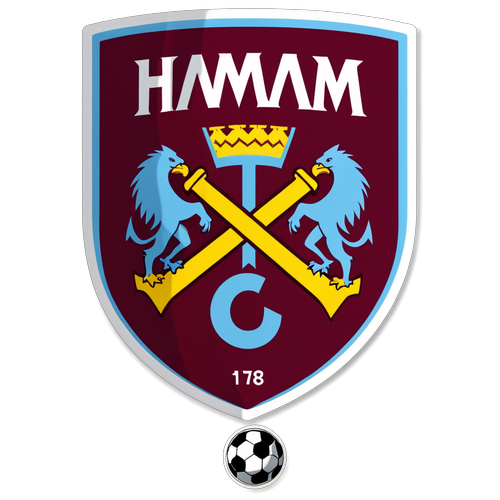 Creează un autocolant cu logo-ul echipei West Ham