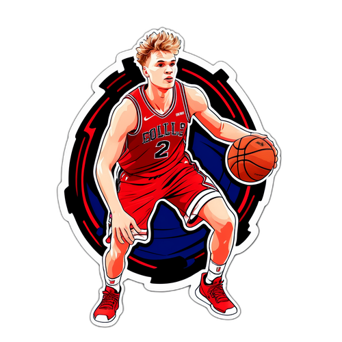 Koripalloilija Lauri Markkanen, voimakkaasti ampumassa