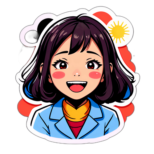 明るい笑顔のアサコ・イト