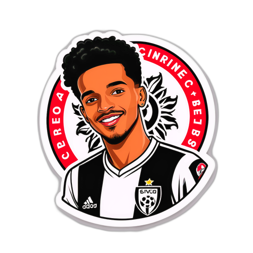 Aderente Matheus Pereira em Camisa Alternativa do Corinthians