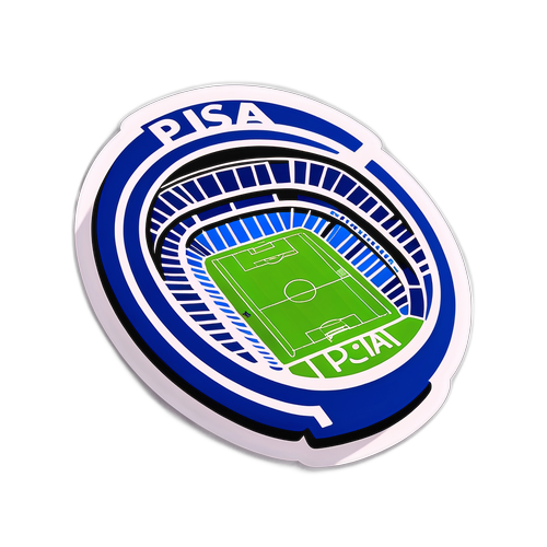 Nhãn dán cho trận đấu giữa Pisa và Atalanta