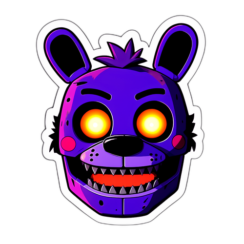Máscara do Bonnie de Five Nights at Freddy's 2