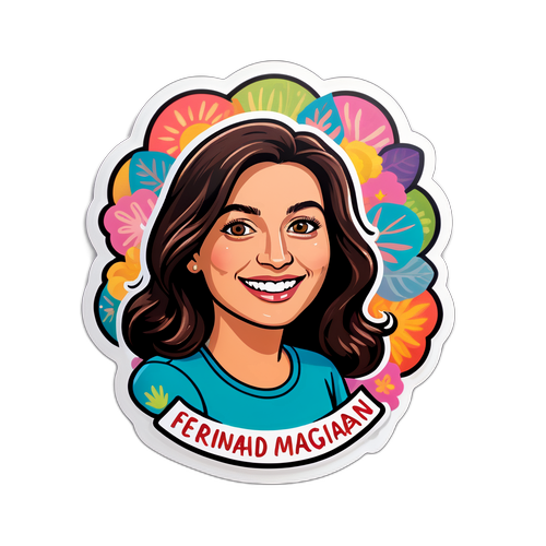 Adesivo Motivacional Fernanda Magnani