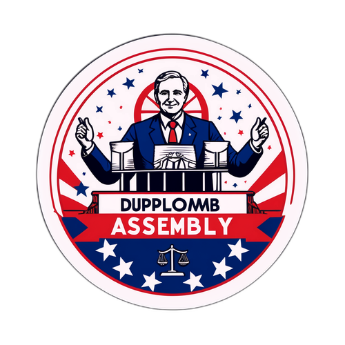 Sticker pour célébrer le vote de la loi Duplomb à l'Assemblée Nationale