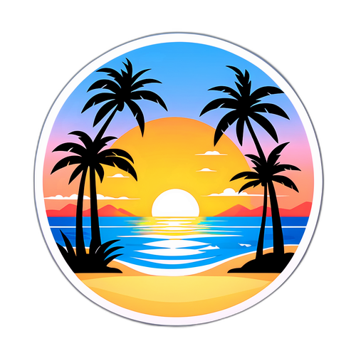 Serene Aruba Beach Scene