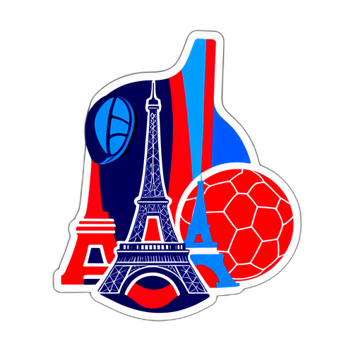 מדבקת PSG מודרנית