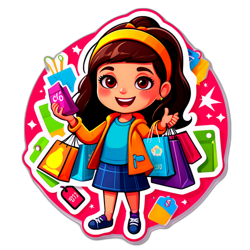 Alışveriş Çılgınlığı Stickerı