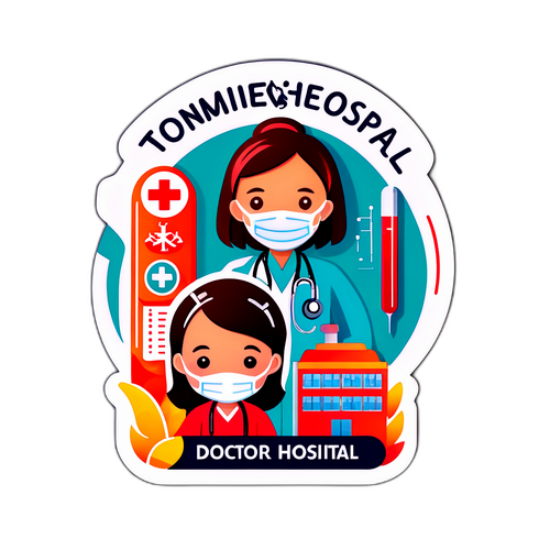 健康监测提醒贴纸