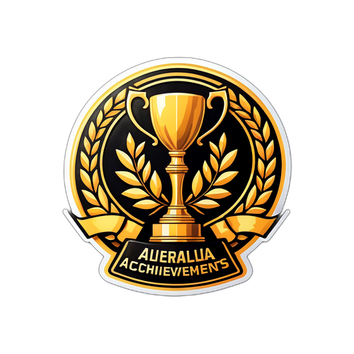 Наклейка досягнень Алверки