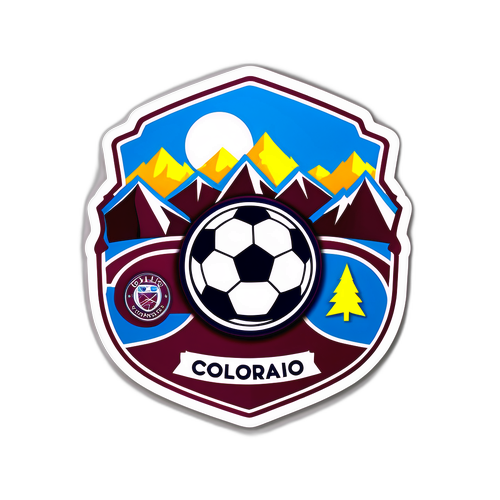 Stiker Tim Sepak Bola Dallas dan Colorado Rapids