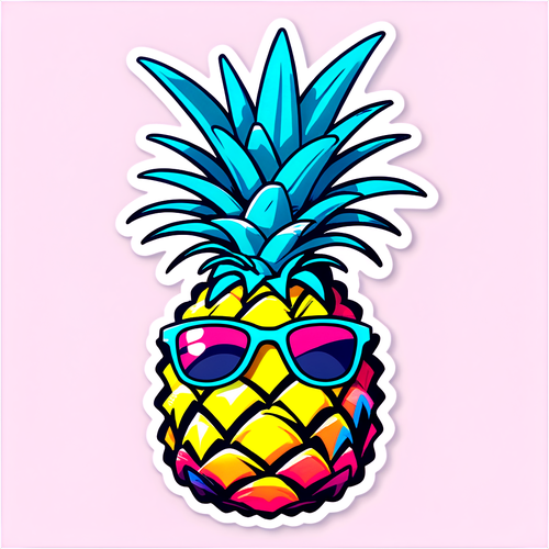 Chill Vibes Only: Meet the Sunglasses-Wearing Pineapple That's Taking Summer by Storm!