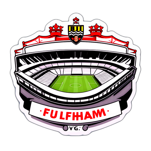 Fulham Stadion Sticker