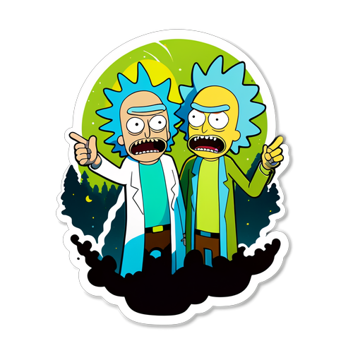Rick ve Morty'den İlham Alan Eğlenceli Karakterler