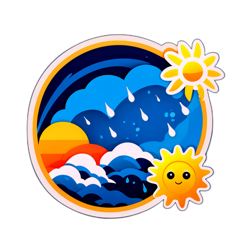 颱風貼紙