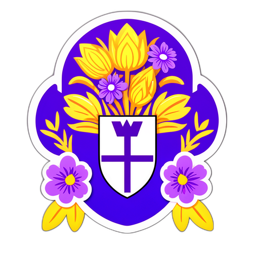 Emblema Fiorentina cu Flori de Primăvară