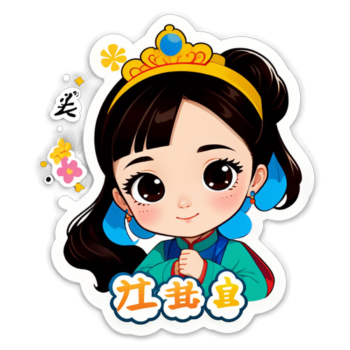 赵丽颖主题贴纸