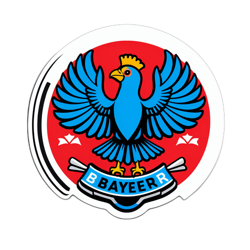 Sticker của logo chim Bayer Leverkusen