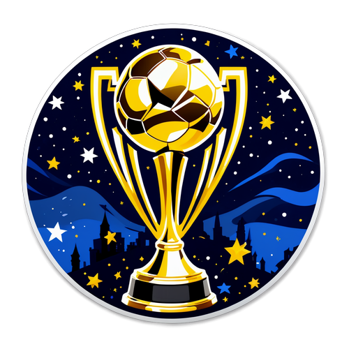 Champions League Trophy Sticker