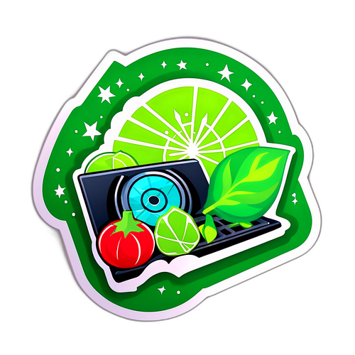 Festlig Nvidia Aktiesticker