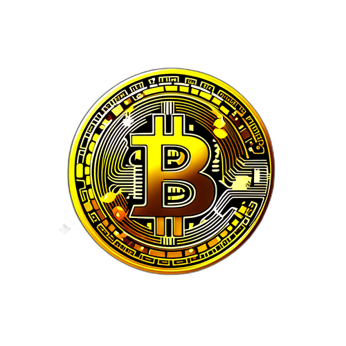 比特幣圖案貼紙