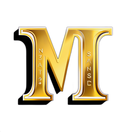 富裕繁榮的NASDAQ字樣設計