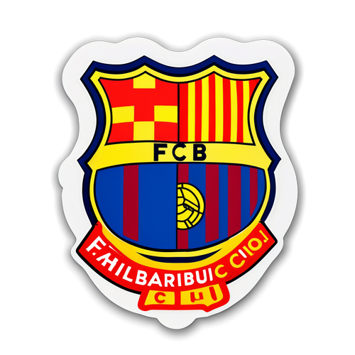 Forza Barça! - Et Klistermærke til Fans