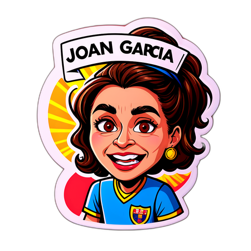 Sticker Komik Joan García di Hari Pertandingan