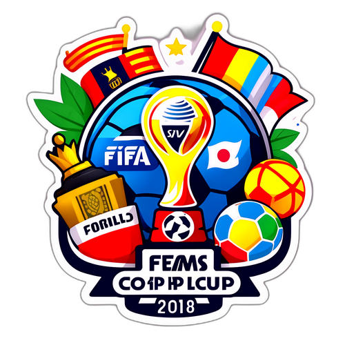 Stiker Perjalanan FIFA Club World Cup