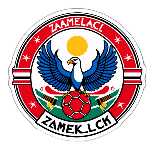 Kibandiko cha Klabu ya Soka ya Zamalek