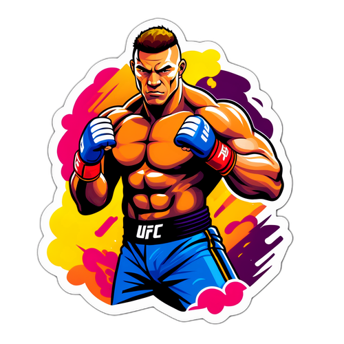 Một chiến binh mạnh mẽ trong lồng UFC