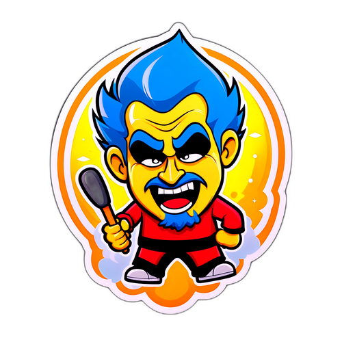 Stiker Karakter Preman Pensiun X