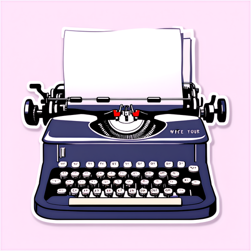 Unleash Your Creativity! The Vintage Typewriter That Inspires You to Write Your Story!