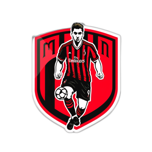 Kibandiko cha AC Milan