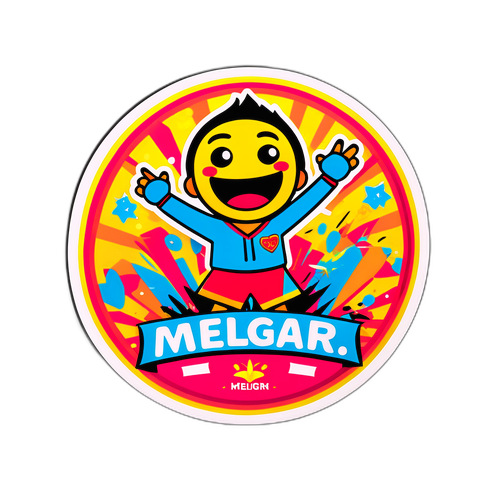 Sticker Cheerful de Melgar